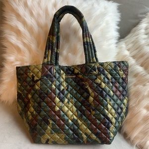 MZ Wallace medium Metro Tote in Green Camo